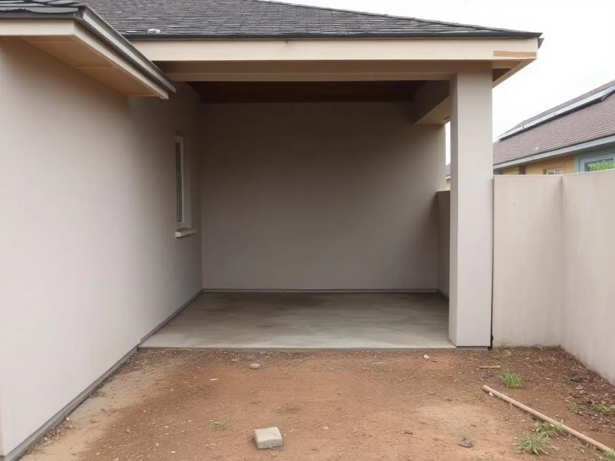 Existing space – Before